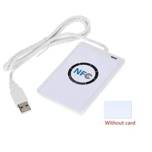 RFID 13.56 MHz تماس كامل USB قارئ اتصال المدى القريب الكاتب ACR122U الذكية قارئ بطاقات الكاتب ناسخة الناسخ