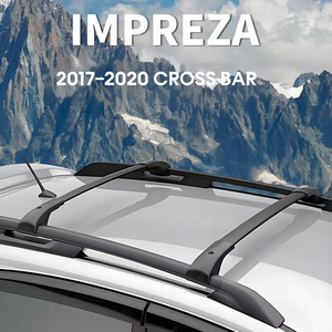 Barras Transversales para Techo de Auto JOESHIER, Aleación de Aluminio, 100 kg+, Portaequipajes, Rieles para Carga, Fácil Instalación para Subaru Impreza 2017-2020 - Product Image 6