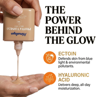 Crème solaire teintée SPF 50 à marque privée, éclaircissante, couvrance modulable, fond de teint minéral physique végétalien