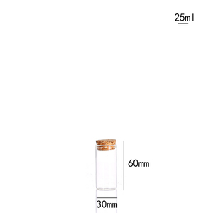 หลอดแก้วทรงกรวยสำหรับสมุนไพร ขนาด 120 มม. ทำจากแก้วบอโรซิลิเกต ทนความร้อน พร้อมจุกไม้  ขายดีที่สุด - Product Image 6