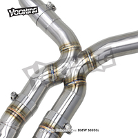 Sistema de Escape SS304 para BMW M850 M850i Alpina B8 G14 G15 G16 4.4L 2020-2023, Válvula Electrónica, Escape Catback, Puntas MP