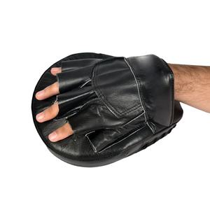 Kit d'entraînement Boxer noir cible à la main mitaine Focus Punch Pads MMA & Thai Kick Pad Sparring pour Taekwondo & Jiu-Jitsu - Product Image 2