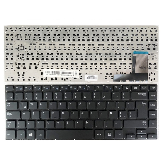 Replacement NEW Original Spanish Latin Keyboard for Samsung NP530U4E 530U4E NP540U4E Black LA SP Laptop Keyboard Teclado