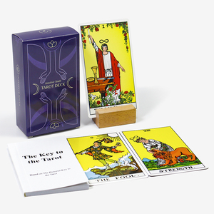 Anime Intuitive tarocchi mazzo stampa personalizzata carte dei tarocchi originali con la guida charm di carte dei tarocchi e oracoli - Product Image 2