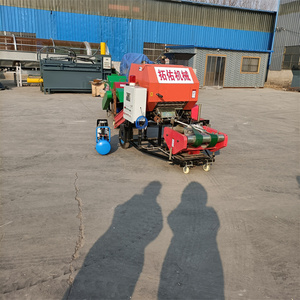 Automatic Round Bale Wrapping <b>Machine</b> with Bearing & Pump for Forage Grass Silage <b>Stretch</b> Film Wrapping - Product Image 6
