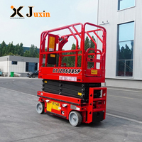 Plateforme élévatrice à ciseaux électrique autopropulsée XINJUXIN GTJZ0608SP - Hauteur de plateforme 5,8 m, capacité 230 kg - Mini élévateurs à ciseaux en vente
