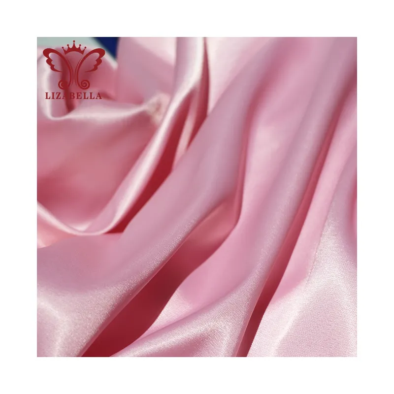 Shaoxing Factory Customized Polyester and Spandex Fabric Super Soft Hand-fell Fabric For Garment