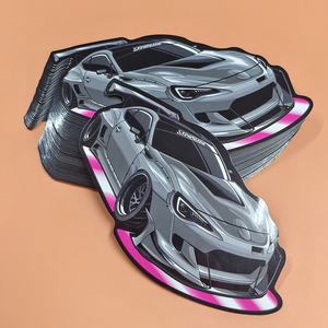 Calcomanías de vinilo troqueladas impermeables, brillantes y mate, para carcasas de teléfonos, portátiles, tabletas, patinetas, parachoques de coches, personalizadas, a prueba de agua. - Product Image 5