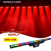 Barre de lumière LED RGB 3-en-1 à faisceau étroit, stroboscope DMX, projecteur de scène à pixels pour festivals de musique et boîtes de nuit