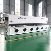 Machine de découpe à guillotine pour tôles métalliques en acier, épaisseurs 4mm, 6mm, 8mm, longueur 3200mm