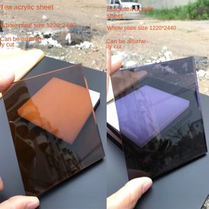 Feuille acrylique antistatique transparente PC Endurance brun <span class=keywords><strong>translucide</strong></span> pour <span class=keywords><strong>plexiglas</strong></span> pour feuille <span class=keywords><strong>de</strong></span> plastique <span class=keywords><strong>de</strong></span> coupe <span class=keywords><strong>de</strong></span> cintrage à chaud au Laser - Product Image 3