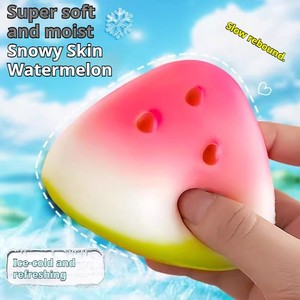Juguete Antiestrés de Sandía Blanda al por Mayor, de Rebote Lento, para Aliviar el Estrés y la Ansiedad en Niños - Product Image 1