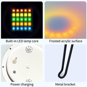 Mesa Plegable Redonda Moderna Hecha a <span class=keywords><strong>Mano</strong></span> para Niños con Música y Juego Táctil para Manualidades, Decoración del Hogar, Uso en Interiores y Exteriores - Product Image 5