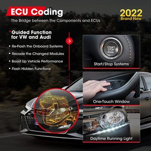 Outil de diagnostic automobile OBD2 Maxipro MP808TS 2022 - 12V, compatible avec plus de 80 marques, garantie 12 mois - Product Image 6