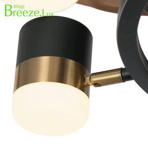 48 pouces moderne classique ventilateur LED lumière 100% cuivre moteur rétractable silencieux télécommande économie d'énergie pour la vie de bureau à domicile - Product Image 6