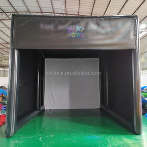 Tienda simuladora de golf inflable sellada por aire, carpa simuladora de entrenamiento de golf inflable con pantalla de película - Product Image 2