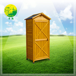 Gabinete de almacenamiento de <span class=keywords><strong>madera</strong></span> para techo de aguja impermeable ecológico, cobertizo de <span class=keywords><strong>herramientas</strong></span> de jardín para exteriores, <span class=keywords><strong>madera</strong></span> tratada a presión natural fácilmente ensamblada - Product Image 2