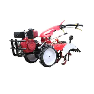 The most practical high power 4 stroke Mini Tractors Farm Cultivator Rotary Mounted Farm Diesel Rotary hand Tiller