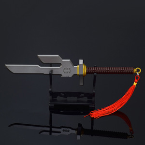 Lancia del cielo rovesciata 21cm canna di fucile-<span class=keywords><strong>Jujutsu</strong></span> <span class=keywords><strong>Kaisen</strong></span> Anime repliche di armi in metallo completo modello di Display artigianale giocattolo da collezione - Product Image 5