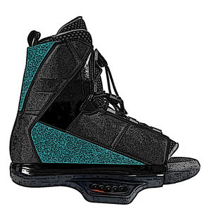 <span class=keywords><strong>Wakeboard</strong></span> de haute qualité avec fixations, convient aux pointures de chaussures 39-46 - Product Image 3