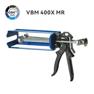 Pistolet à calfeutrer manuel Sulzer <span class=keywords><strong>COX</strong></span> <span class=keywords><strong>2</strong></span> composants CCM 380 VBM 100 VBM 200X VBM 400 MR pour cartouches monocomposants en plastique - Product Image 2
