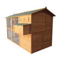 Poulailler en bois pour animaux de compagnie, niche pour lapins, niche pour volaille, jardin, jardin