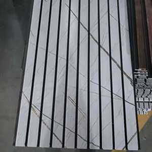 لوحة حائط داخلية حديثة عالية اللمعان تصميم داخلي من الرخام الداخلي للشقة فيلا - Product Image 2