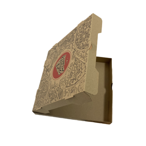 Cajas de Pizza Plegables de Cartón Corrugado, Empaque Resistente para Servicio de Alimentos, Comida para Llevar, Entrega, Almacenamiento, Envío y Venta Minorista - Product Image 1