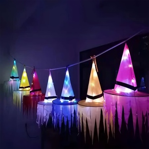 Luci Led strega <span class=keywords><strong>Halloween</strong></span> a dente di sega <span class=keywords><strong>decorazioni</strong></span> all'aperto appese <span class=keywords><strong>decorazioni</strong></span> per feste - Product Image 1