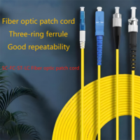 Cable de Fibra Óptica Monomodo Dúplex LC LC UPC para Conexión de Red de Telecomunicaciones Ethernet FTTH