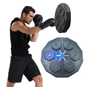 NQ 2024 High Quality Boxing Machine With Bluetooth For Kids Adults Music Boxing Smart Target Music Boxing Machine Adult