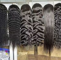Peluca de Cabello Humano SDD Vietnamita sin Pegamento, Lista para Usar, 250% de Densidad, Lisa, con Encaje Frontal HD 13x6, Precortada y con Nudos Pre-Decolorados
