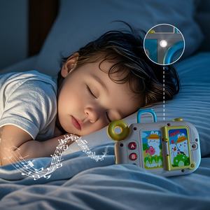 Baby Montessori Learning Musical Camera Toy Toddlers Early Educational Enlightenment Activity Camera avec <span class=keywords><strong>chansons</strong></span> et lumières - Product Image 4