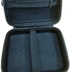 Étui de rangement EVA pour écouteurs, électronique numérique, noir, 1 compartiment GY688 - Product Image 4