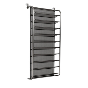 10 Tier Hanging <strong>Shoe</strong> Storage <strong>Rack</strong> <strong>the</strong> Door <strong>Shoe</strong> <strong>Rack</strong> for Closet Pantry Over <strong>the</strong> Door <strong>Shoe</strong> Organizer <strong>Wall</strong> Floating Shelves - Product Image 3