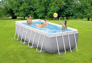 <span class=keywords><strong>INTEX</strong></span> 26790 4M X2M X 1.22M jardin arrière-cour cadre rectangulaire hors sol grande piscine - Product Image 3