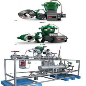 Flow Control <b>Valve</b> Skid With Fisher Vee-<b>Ball</b> V150/V200/V300 Control <b>Valve</b> 2052 Actuator DVC6200 Positioner - Product Image 2