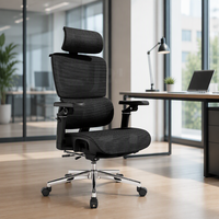Fauteuil de bureau ergonomique de luxe pour cadres, design moderne avec fonction de levage et ergonomie relaxante, fauteuil de travail inclinable
