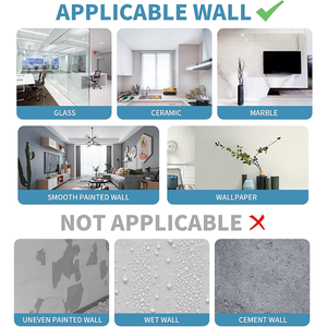 Moderner umwelt freundlicher minimalisti scher klarer Acryl-Tablett-Organizer-Nachttisch-Badezimmer-Bürowandspeicher-Catchall-Ausstellungs stand - Product Image 3