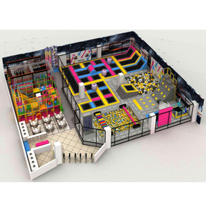 Parc de trampoline intérieur Construction et conception <span class=keywords><strong>Franchise</strong></span> Parc de trampoline géant Parc de trampoline géant intérieur avec restaurant - Product Image 4