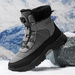 Stivali <span class=keywords><strong>da</strong></span> <span class=keywords><strong>Neve</strong></span> Imbottiti in Cotone per <span class=keywords><strong>Uomo</strong></span> 2025, Caldi e Traspiranti, Scarpe alla Moda per Giovani Uomini - Product Image 3