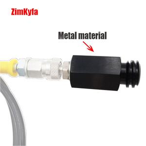 Adaptador de Desconexión Rápida Macho de 8 mm para Máquina de Hacer Soda Sodastream Tr21-4, para Conectar a un Tanque de CO2 Externo, Negro y Plateado - Product Image 6