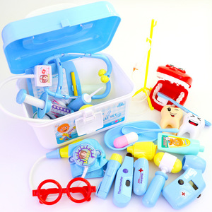 Di alta qualità dentista gioco di ruolo medico educativo giocattolo valigia Set scatola di plastica per bambini medico Set giocattolo, medico giocattoli per la ragazza