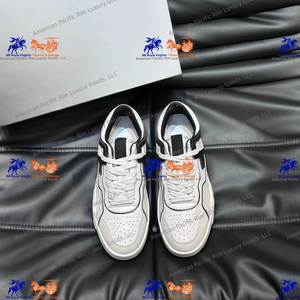 Calzado Deportivo de Lujo Unisex para Hombre y Mujer, de Cuero Genuino con Cierre de Cordones, para Caminar y Correr en Verano y Otoño, Estilo Moncler - Product Image 2