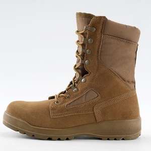 Suela gruesa de otoño para hombre, impermeable marrón con plantilla superior de cuero PU para la temporada, botas deportivas altas para exteriores para hombre, zapatos de senderismo - Product Image 4