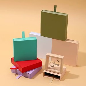 PE <b>Film</b> Suspension Jewelry Box Pull Out Drawer Storage Box Ring Necklace Bracelet Gift Packaging - Product Image 3