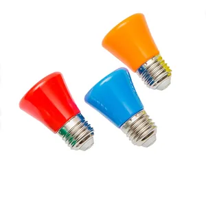 C45クラウン型カラーライト小型LED電球省エネPC