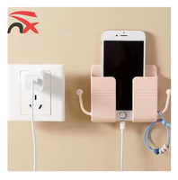 Support mural multifonctionnel Nuoxin pour téléphone avec crochets, station de charge pour la maison