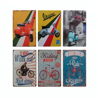 Panneau routier d'approvisionnement d'usine imprimé logo personnalisé décoration avertissement panneau en métal avec design peint