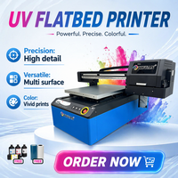 Printer UV Flatbed 6090 A1 Kecepatan Tinggi Kualitas Tinggi untuk Label 3D dengan Tinta Lembut Kepala I3200 Printer UV Format Besar A1
